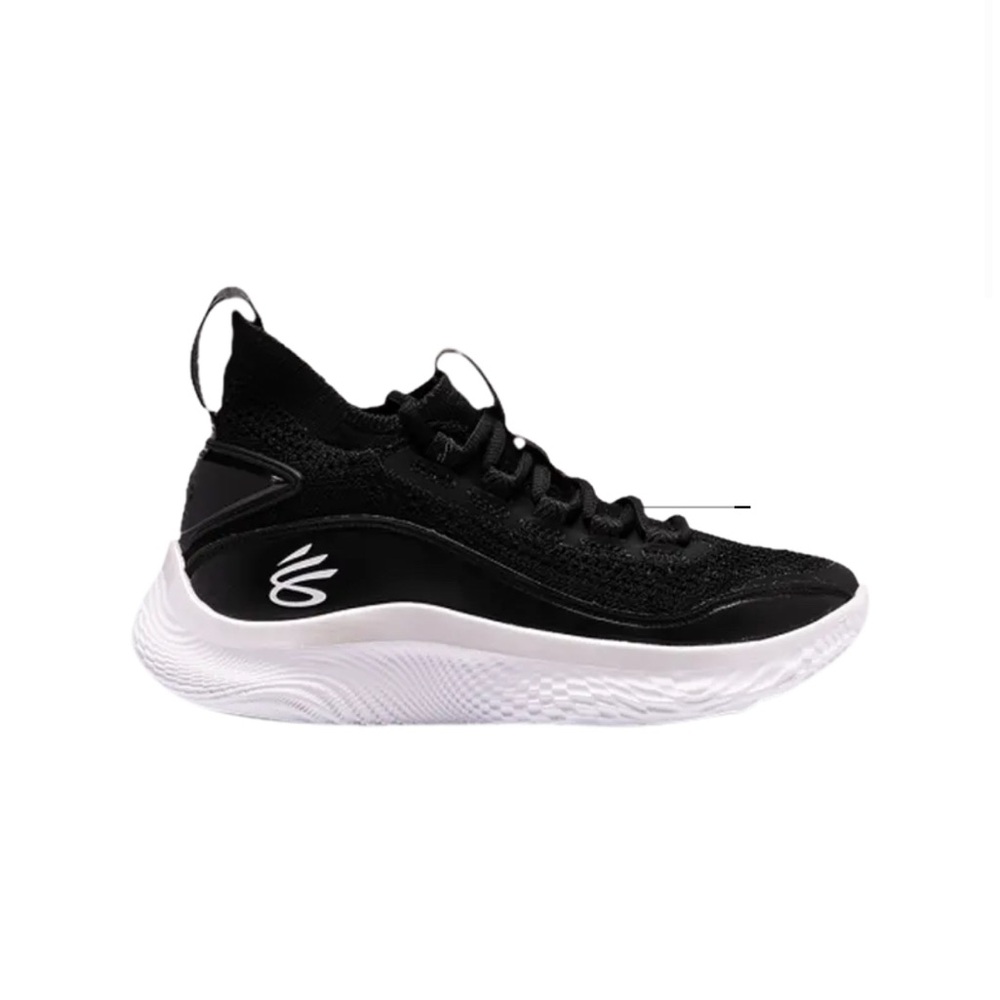 Curry Flow 'Black White' Size 4.5